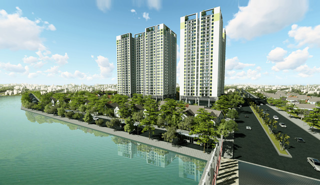 Hơn 400 căn hộ giá từ 1,6 tỷ đồng gia nhập thị trường nhà ở tại Định Công