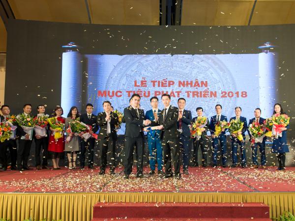 Hải Phát Land tổ chức lễ tổng kết 2017 hoành tráng cho CBNV công ty.