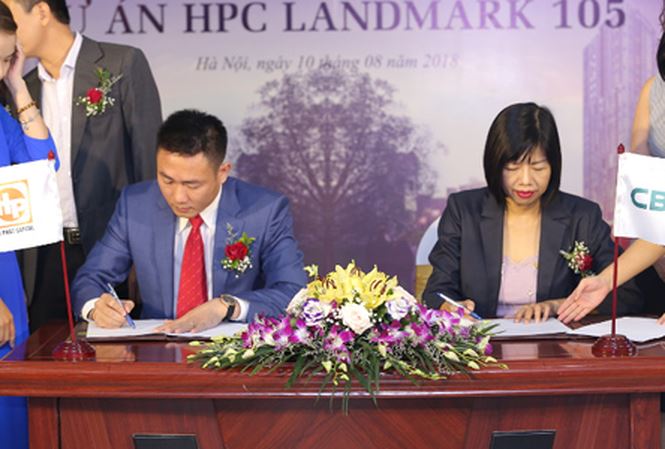 Lễ ký kết quản lý vận hành dự án HPC Landmark 105