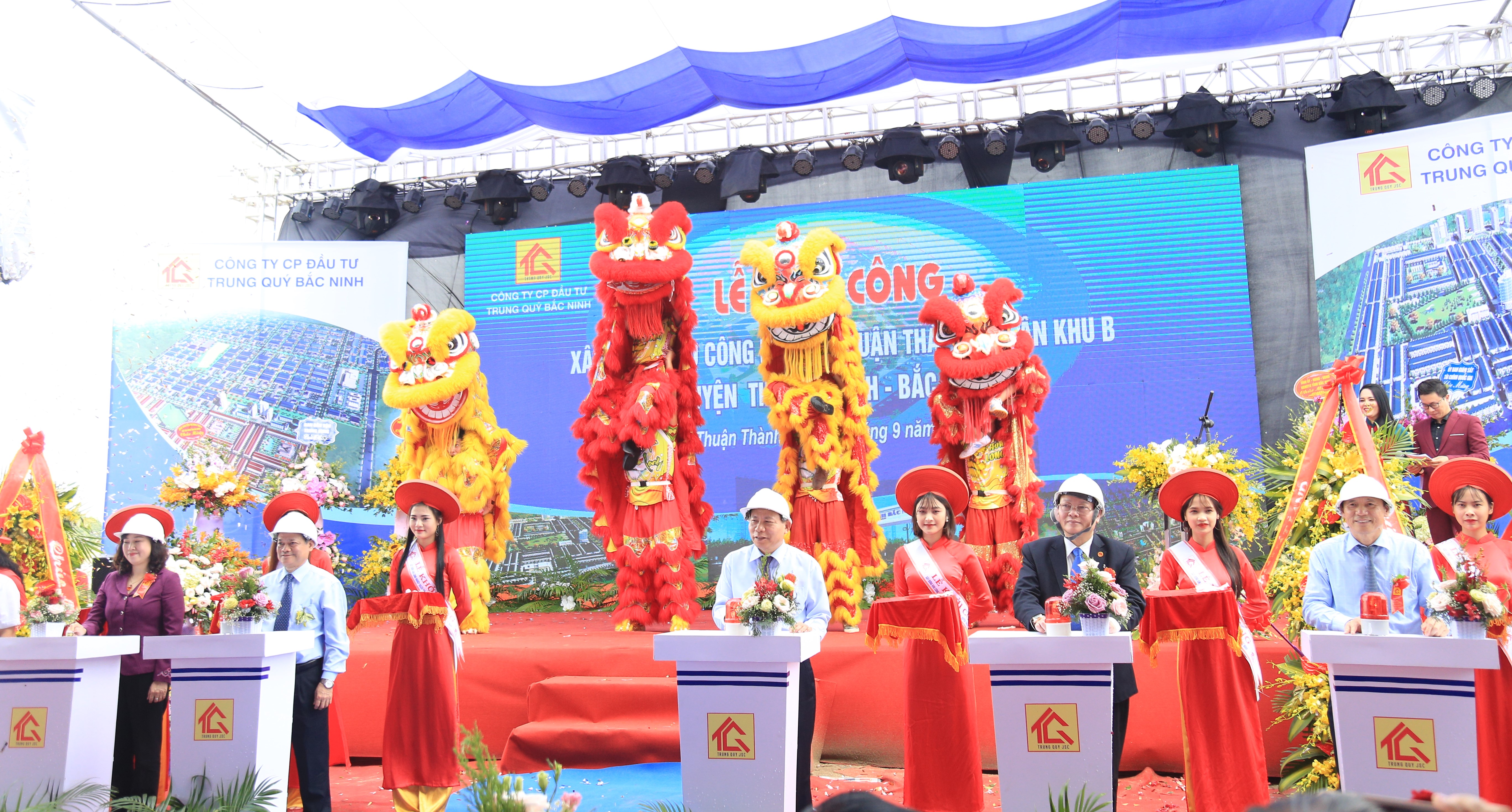 Hải Phát Land tham dự khởi công KCN Thuận Thành III  Phân khu B