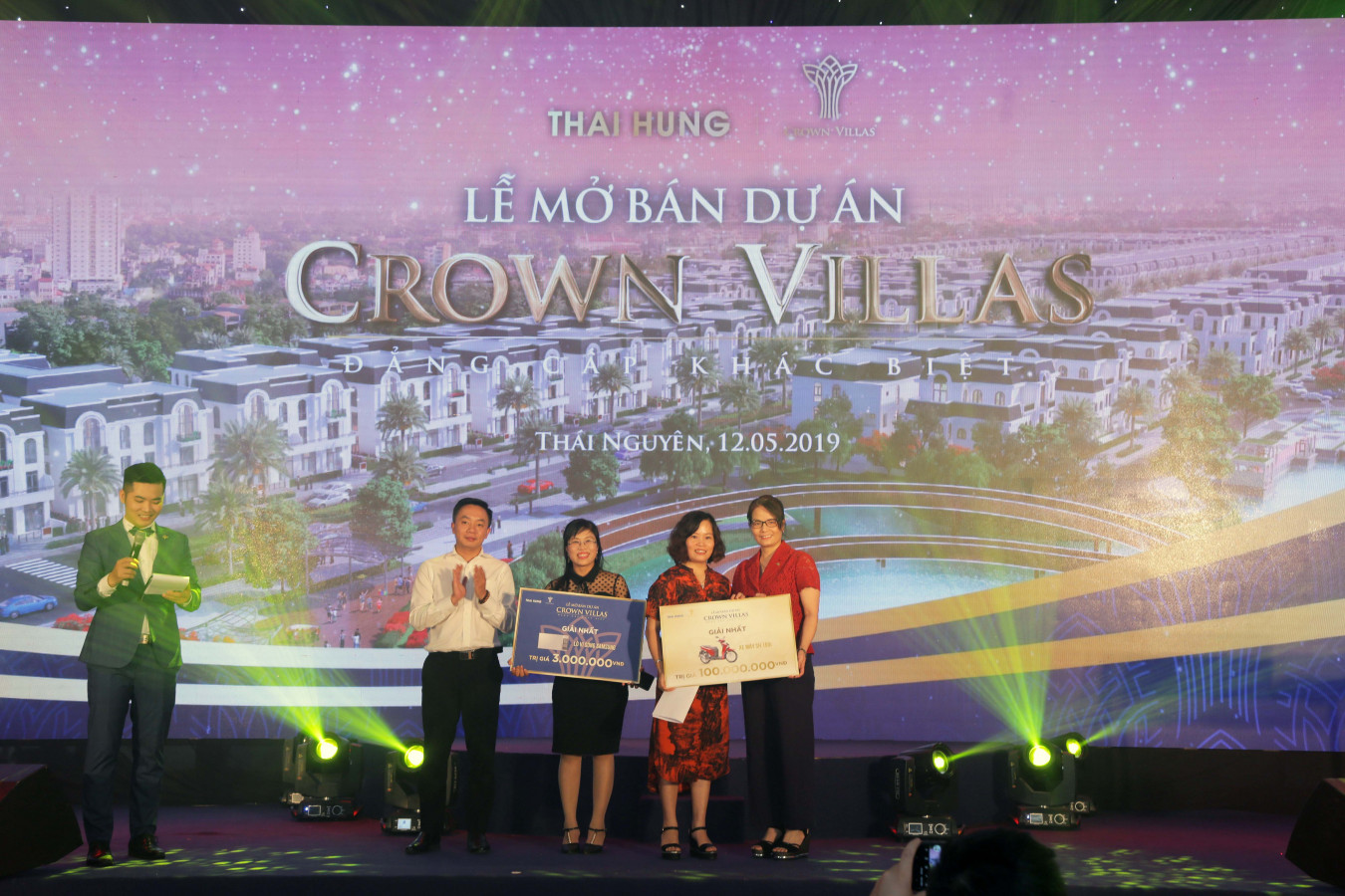 Thái Hưng chính thức mở bán Khu Đô thị Crown Villas thu hút 500 khách tham dự