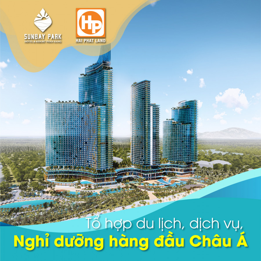 SunBay Park Hotel & Resort Phan Rang: Giá trị “vị trí kim cương” của tổ hợp cao nhất miền Trung