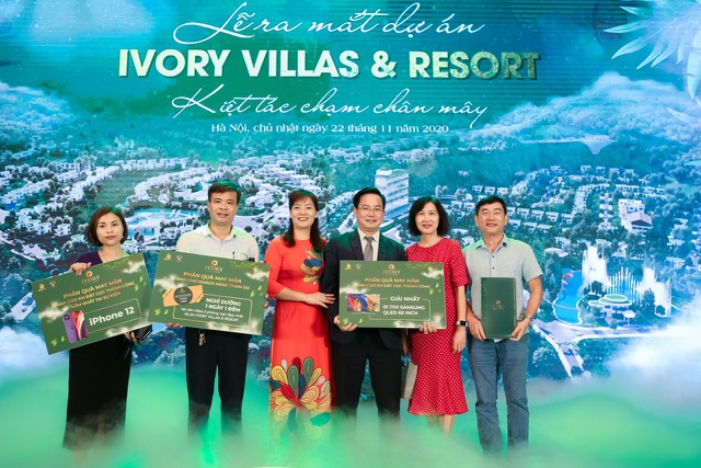 Ivory Villas & Resort ra mắt thành công, tạo ấn tượng mạnh mẽ với hàng trăm quan khách