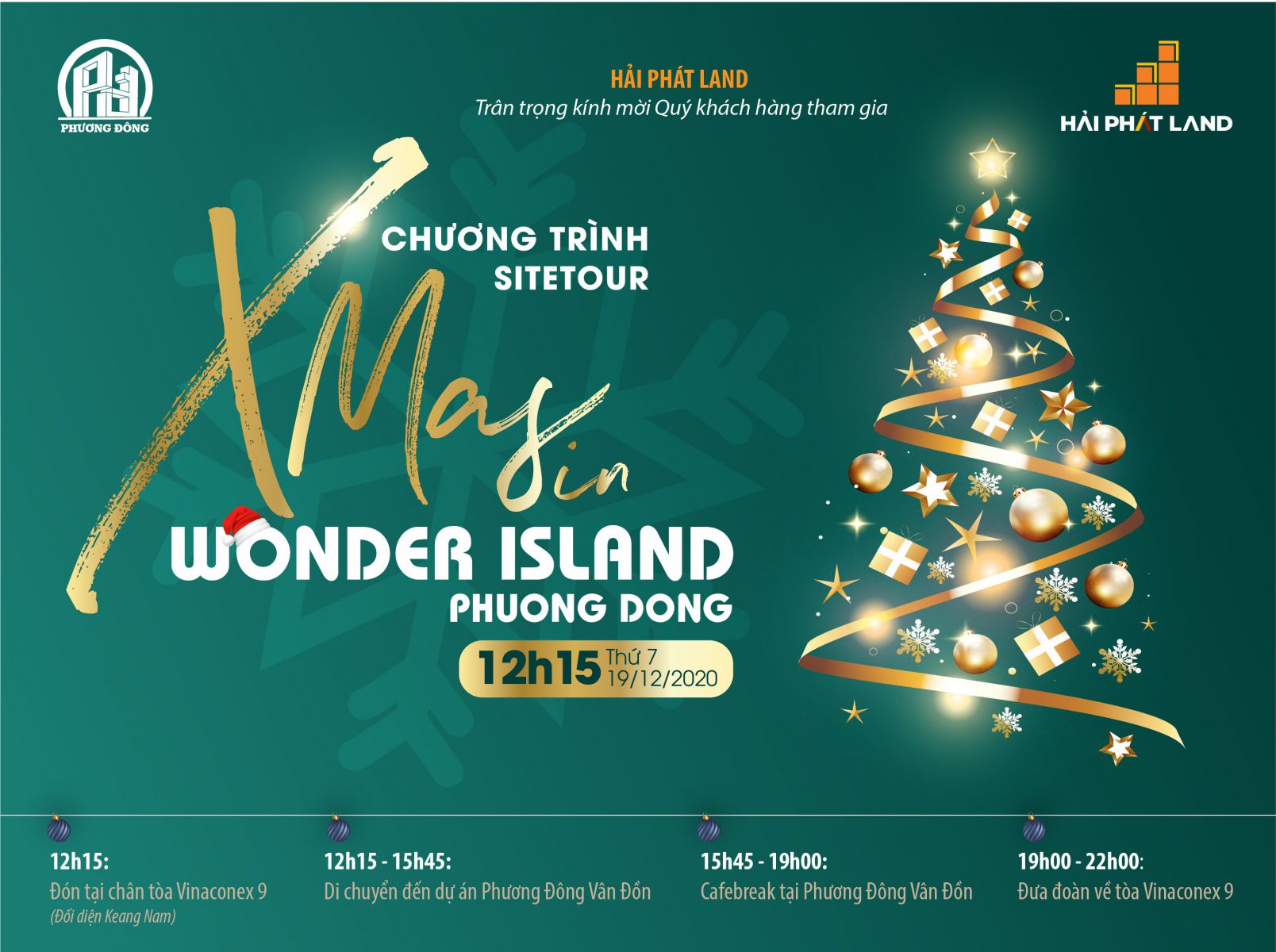 Chương trình Sitetour dự án Phương Đông Vân Đồn - Wonder Island - XMas in Wonder Island Phuong Dong