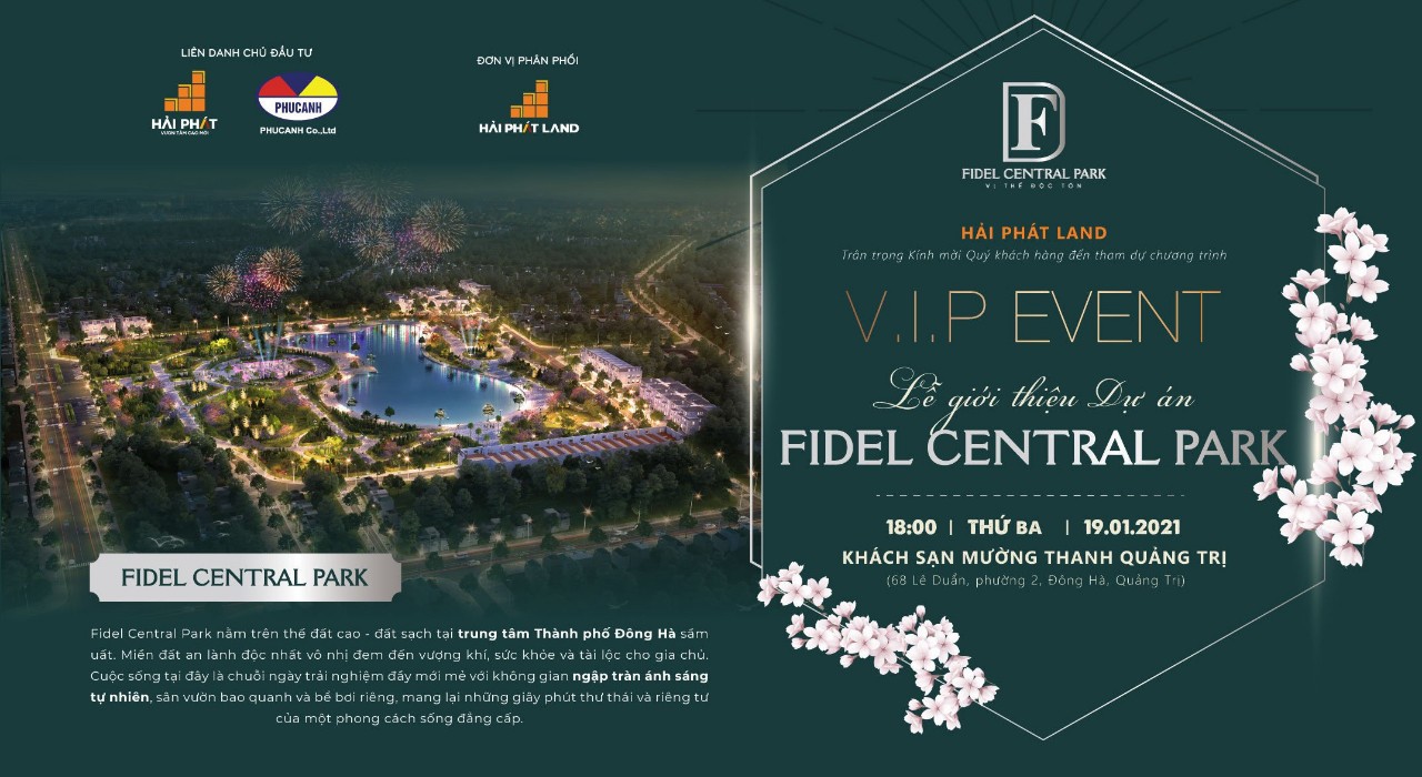 Lễ giới thiệu dự án Fidel Central Park