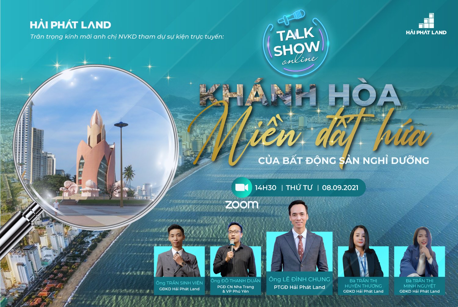 Talkshow online: Khánh Hòa - Miền đất hứa của BĐS nghỉ dưỡng