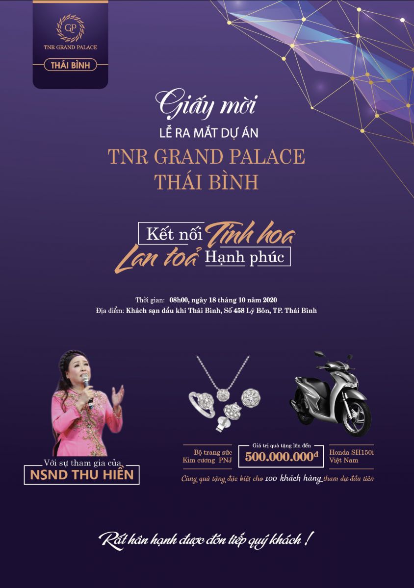 Lễ mở bán dự án TNR Grand Palace Thái Bình