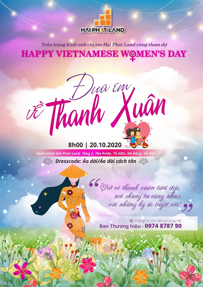 Happy Vietnamese Women's Day - Đưa em về thanh xuân